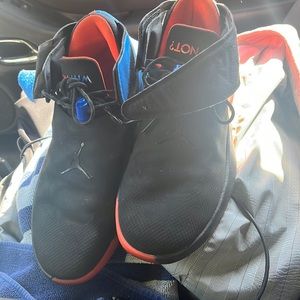 Jordan why Not basketball shoes size 11 black/blue/orange